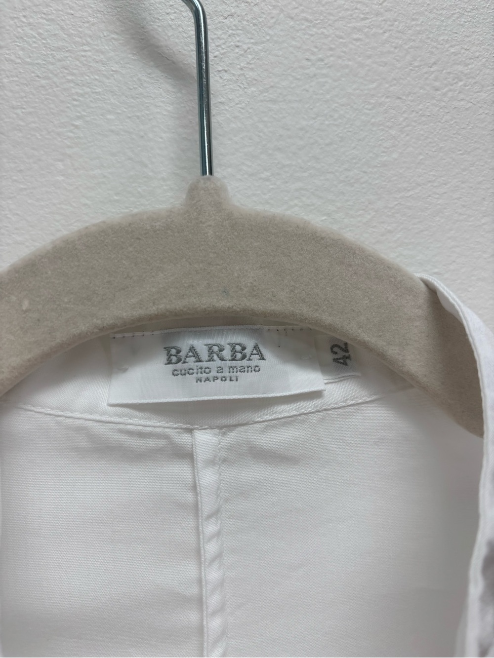 Barba Cucito A Mano Napoli White Sleeveless Midi Dress 42 L - Picture 4 of 11